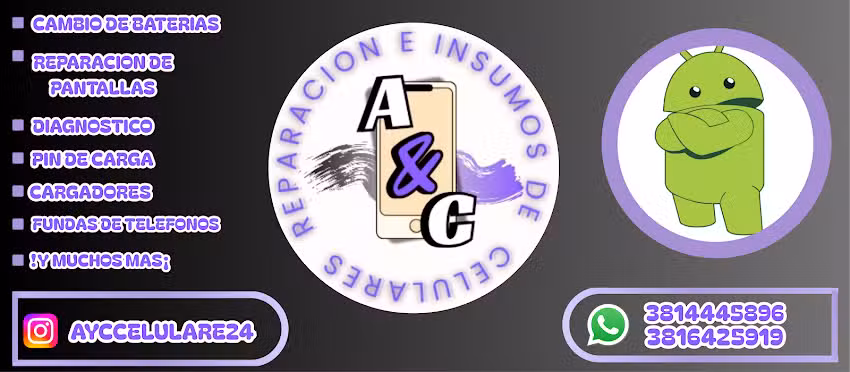 AyC servicio tecnico de celulares