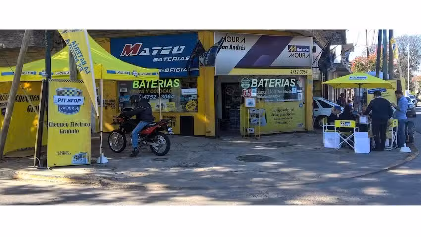 Bater&iacute;as Moura &ndash; San Andr&eacute;s