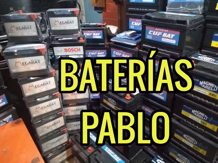 Bater&iacute;as Pablo