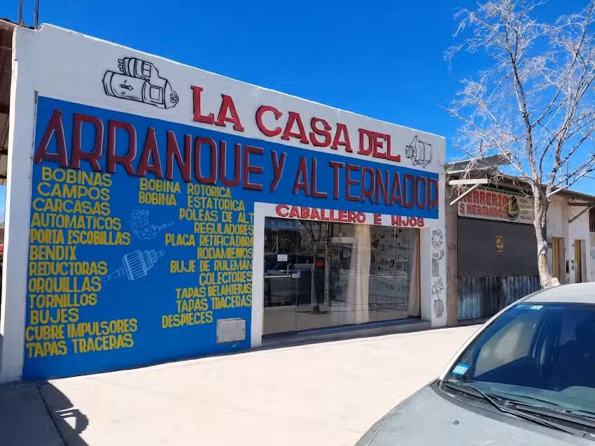 Casa del arranque y alternador