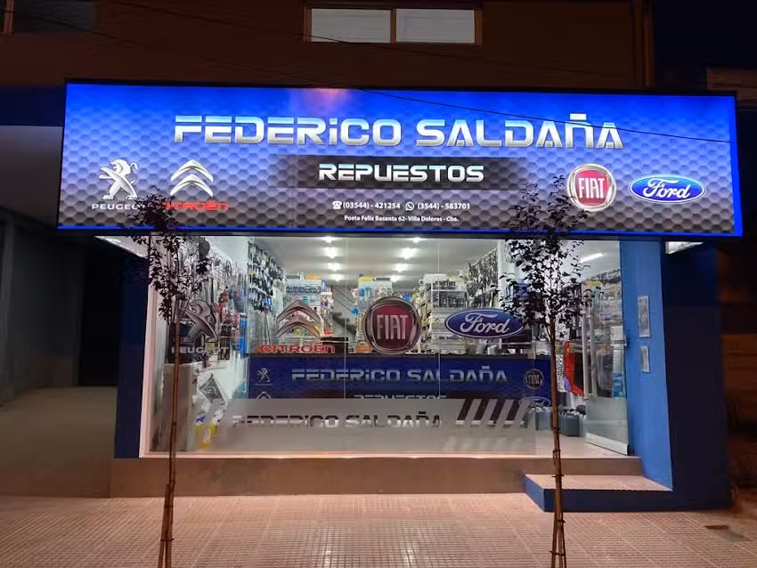 FEDERICO SALDA&Ntilde;A REPUESTOS