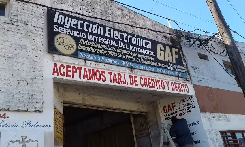 Gaf Inyeccion electr&oacute;nica