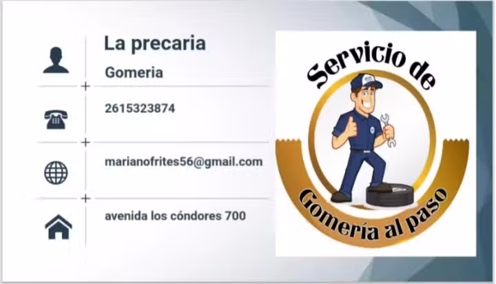 Gomeria La precaria entrada 2