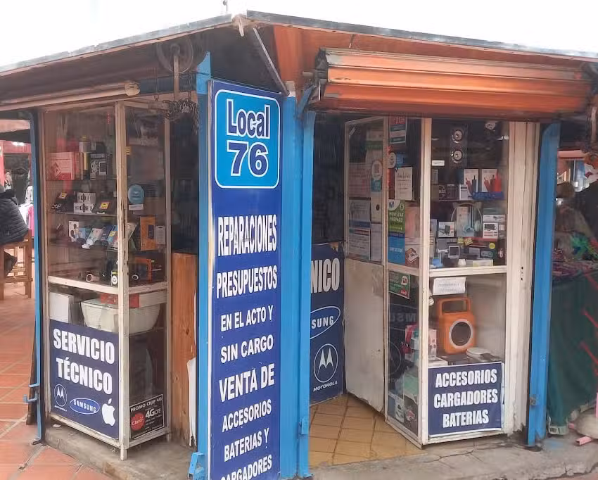 Local 76 servicio t&eacute;cnico celulares