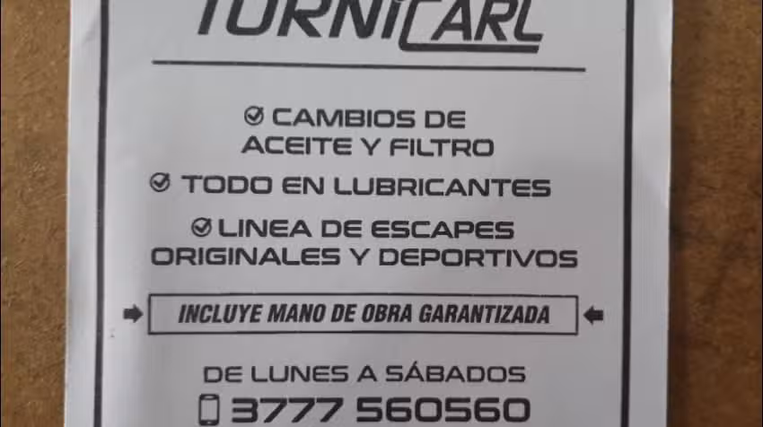 Lubricentro tornicarl