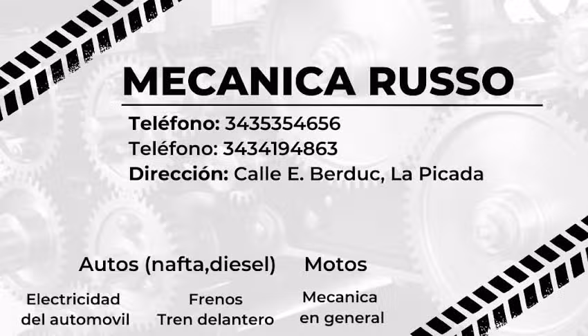 Mec&aacute;nica Russo