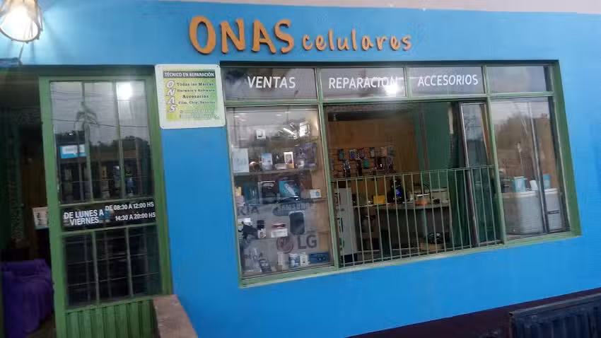 Onas celulares, venta y reparacion.