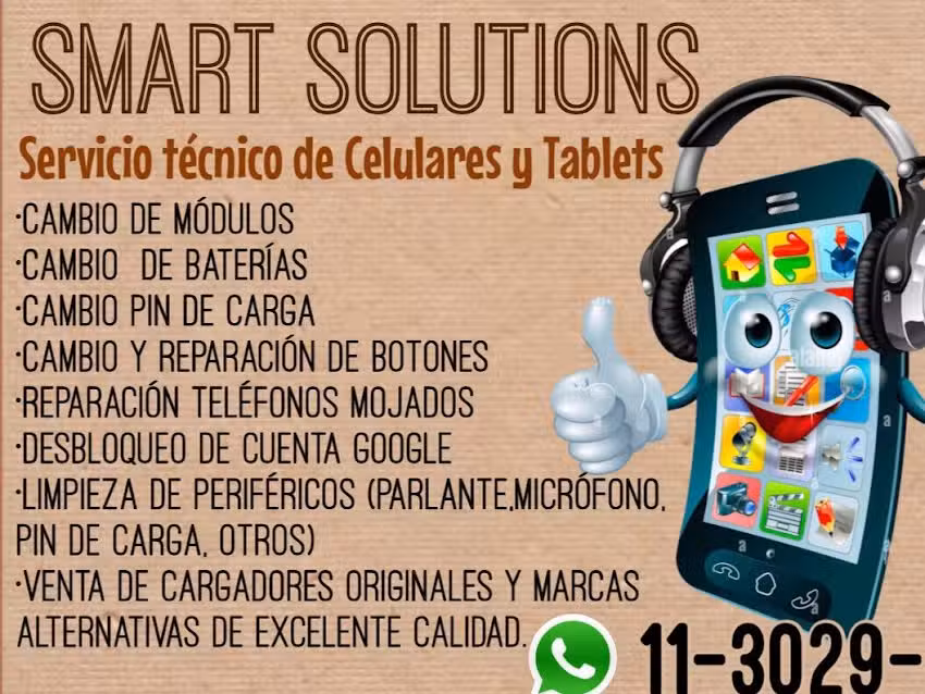 Reparaci&oacute;n de celulares.