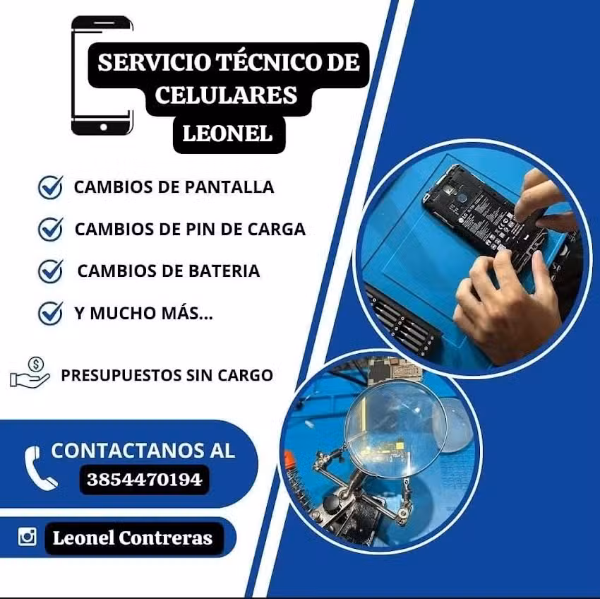 SERVICIO T&Eacute;CNICO DE CELULARES