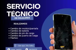 Servicio técnico de celulares-Moontech
