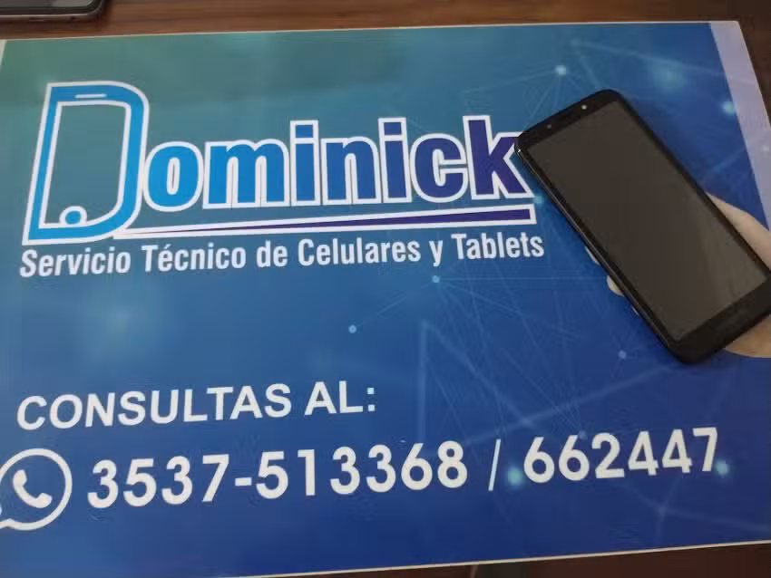 Servicio t&eacute;cnico de celulares y tablets &ldquo;DOMINICK&rdquo;