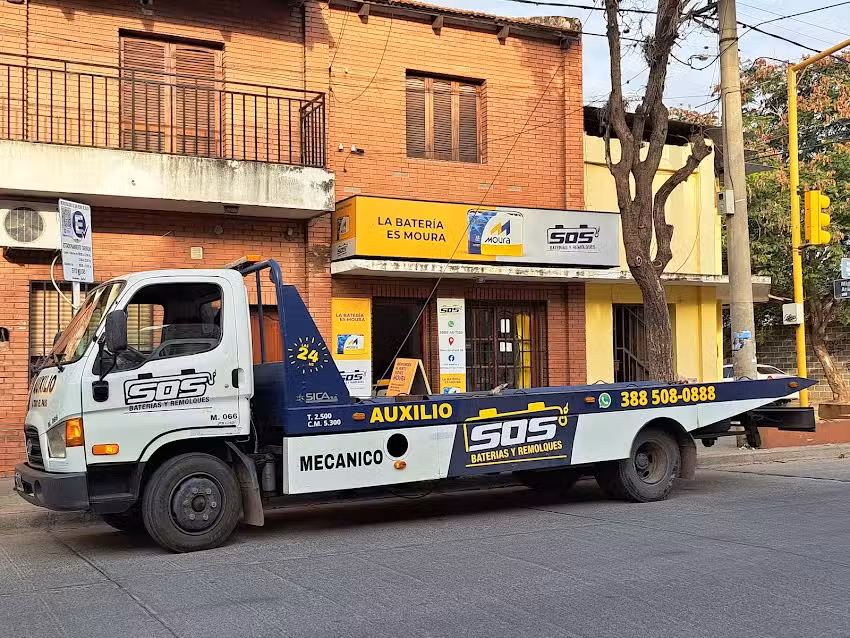 SOS BATER&Iacute;AS Y REMOLQUES &ndash; MOURA OFICIAL &ndash; Sucursal