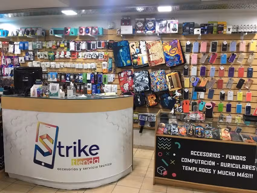 Strike. Tienda de accesorios. Servicio T&eacute;cnico