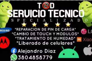 T D servicio tecnido de celulares