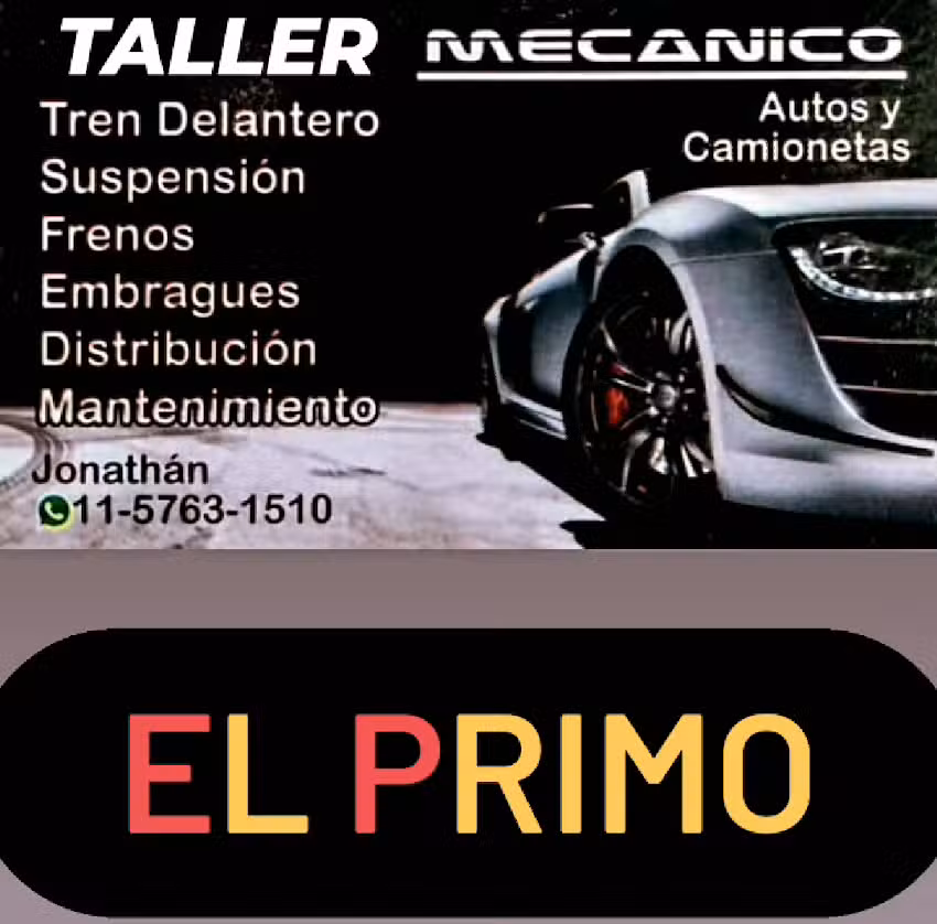 Taller Mec&aacute;nico EL PRIMO