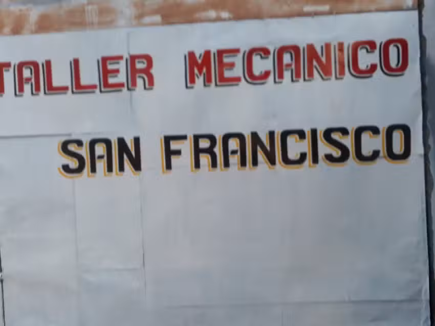 Taller mec&aacute;nico san Francisco de As&iacute;s